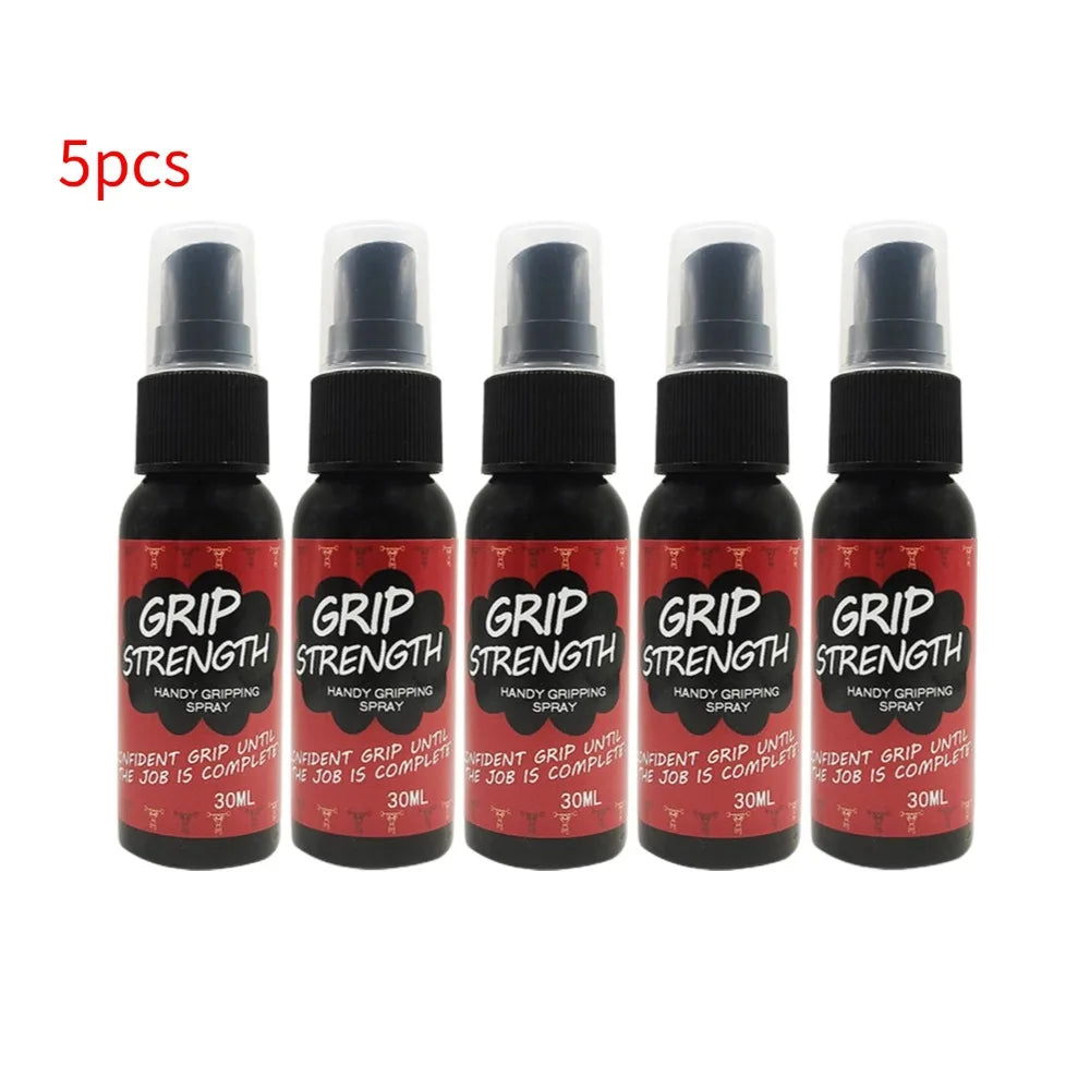 30ml Outdoor Sports Hand Grip Non-slip Spray Goalie Glove Tackifier For Lifting Hard Pole Dancing Dumbbells Tennis Badminton Oasis Select 5pcs