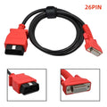 Autel MaxiSYS Main Test Cable 15-Pin & 26-Pin | MS908 MS905 Diagnostic Test Cable Oasis Select 26 pin