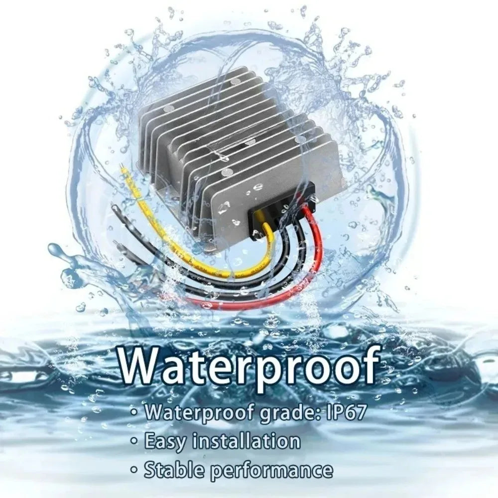 Voltage Regulator Waterproof CE ROSH Step Down DC DC Converter Buck Power Supply Module24V 36V 48V 60V 72V 80V 85V to 12V 12V Oasis Select
