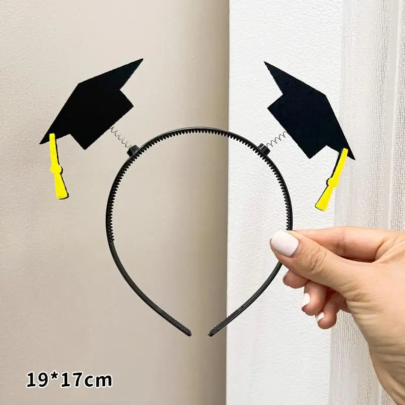 2-Pack Mini Graduation Cap Hair Clips | Party & Photo Prop