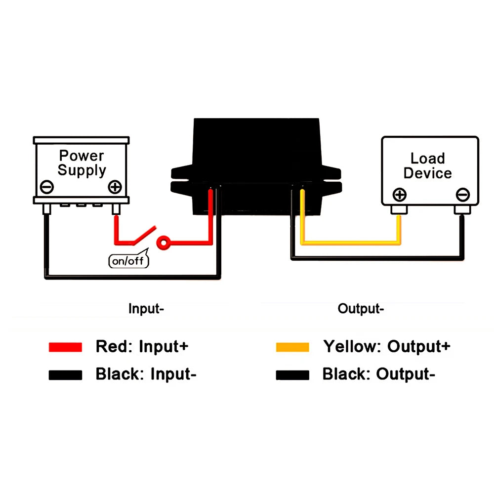 72V 60V 54V 48V 36V 24V to 12V 10A 8A 5A 3A Regulator 48 V DC Buck Car Truck Bus Taxi Vehicle Step Down Voltage Converter Oasis Select
