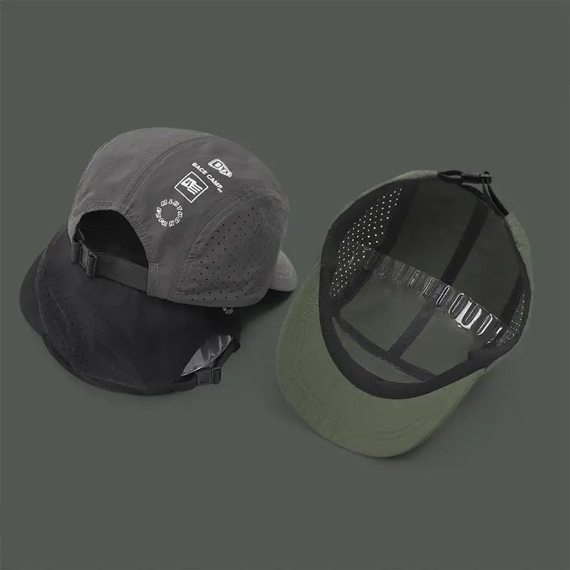Summer Thin Breathable Mesh Baseball Caps For Men And Women Outdoor Camping Leisure Sun Protection Quick-drying Hiking Hats Oasis Select