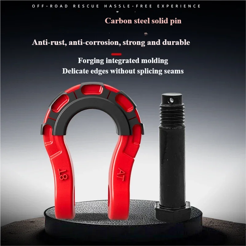 Tow hitch tank unloading off-road vehicle rescue bow-shaped front bumper U-shaped hook Great Wall Cannon U-shaped horseshoe tank Oasis Select