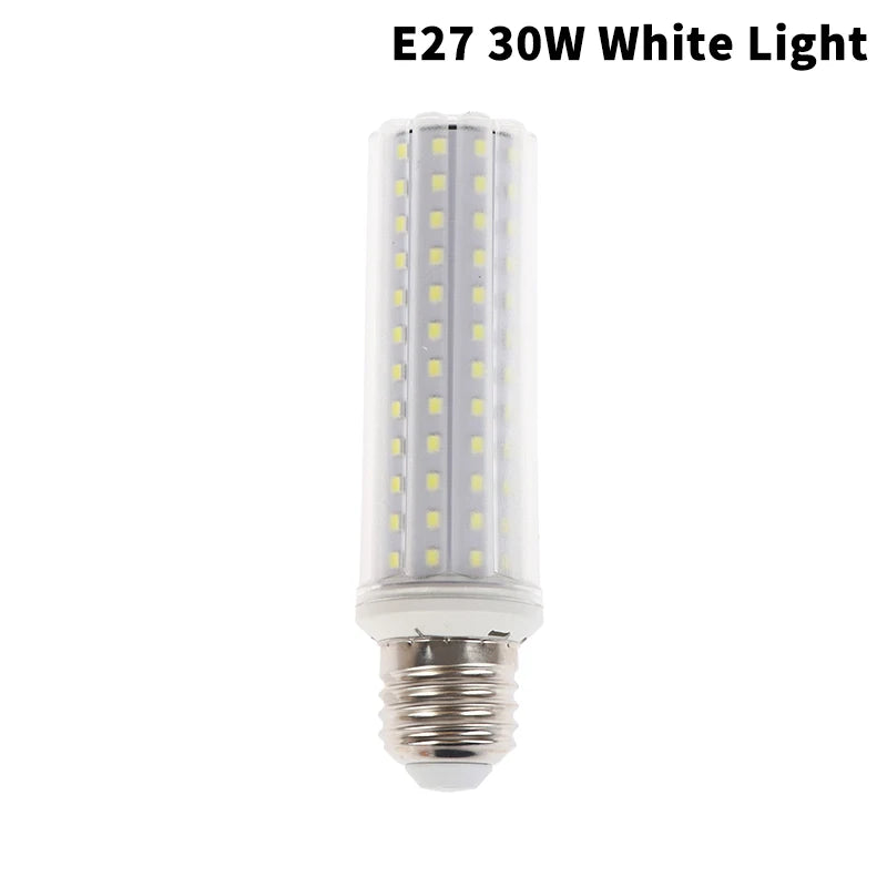 E27 E14 18W 20W 30W LED Lamp Corn Bulb AC85-265V No Flicker 2835 SMD LED Candle Bulb Corn Lamp Light Bulbs Home Light Oasis Select E27 30W