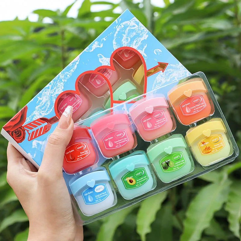 SADOER Natural Moisturizing Lip Balm Set – Anti-Cracking 4/6/8pc Lip Balm Set Oasis Select 8pcs kit