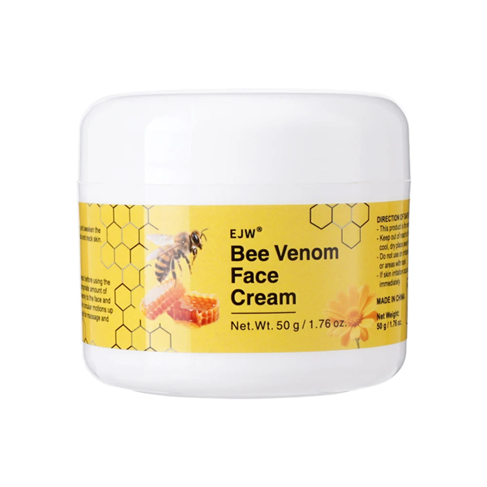 Bee Venom Care Set Bee Venom Facial Lifting Cream Firms and Lifts Loose Skin, Smoothes Skin |Eye Cream for Reduce Eye Puffiness, Oasis Select Bee Venom Face Cream