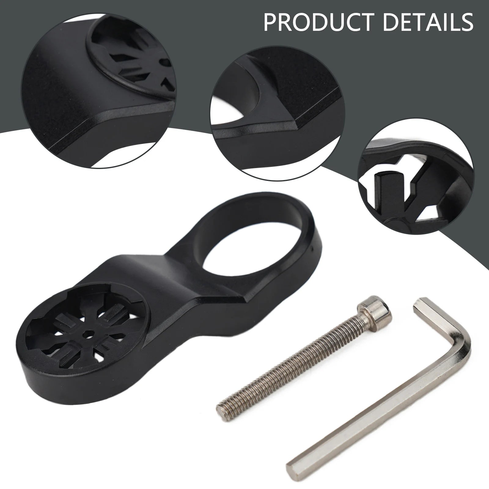Outdoor Computer Holder Bike 40g 88x35mm ABS Bicycle Accessories Black For Mountain Bike For Road Bike For MTB Oasis Select