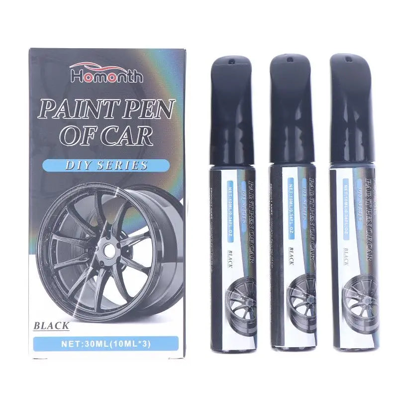 3 Units of Black Car Wheel Scratch Eraser Pen, Auto Paint Cleaner, Effective Dirt Removal and Touch Up Oasis Select Default Title