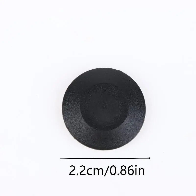 100pcs Automotive Clip Fastener Flush Sheet Plugs Head Dia 22mm For Car Door Plugs Auto Bumper Plastic Fastener Screw Rivet Oasis Select