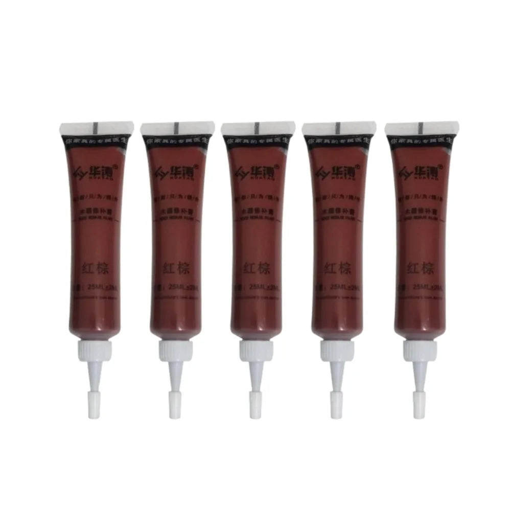 Wood Furniture Scratch Repair Cream – Touch-Up Paint Filler Furniture Repair Cream Oasis Select 5pcs-K