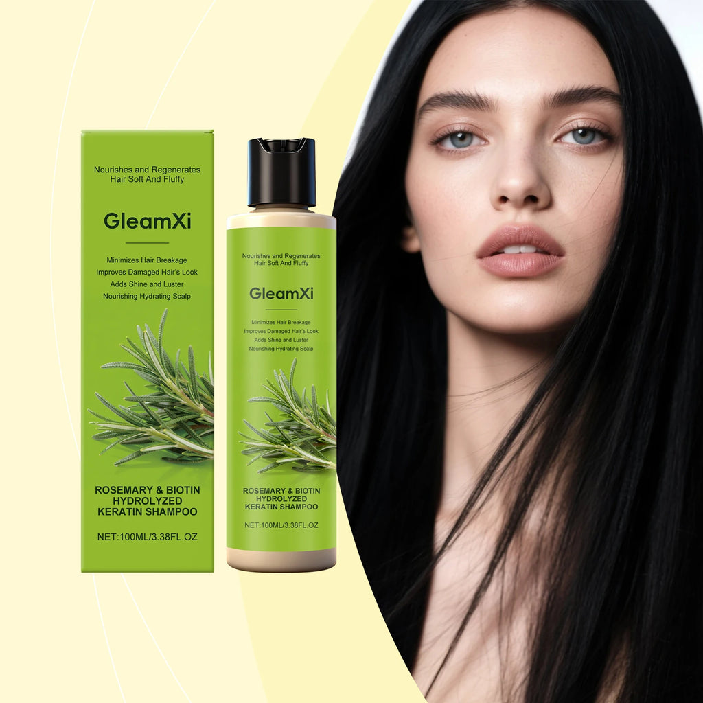 Rosemary Shampoo Hair Thickness Regrowth Soothing Scalp Anti Dandruff Oil Control Repair Split Ends Hair Refreshing Fluffy Hair Oasis Select