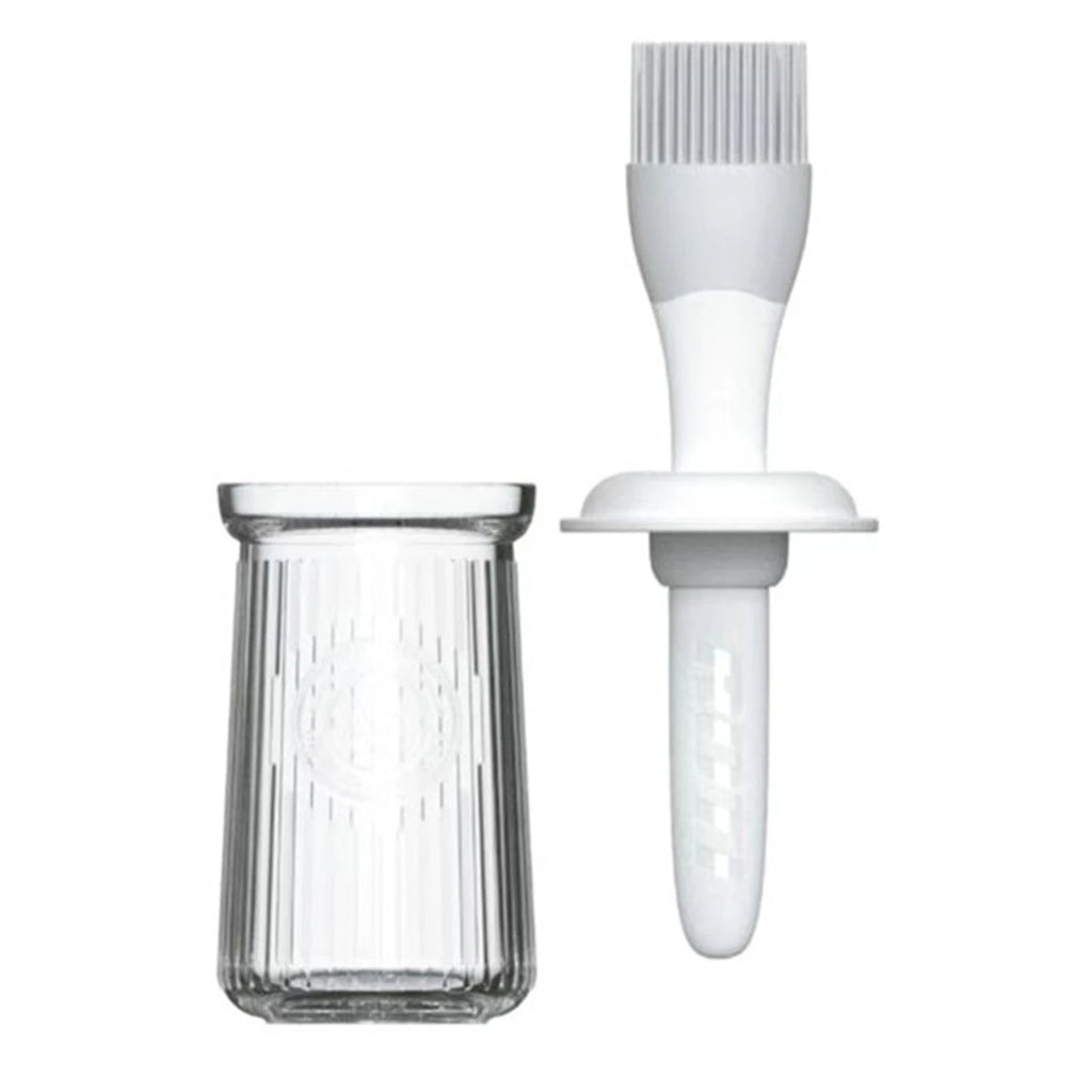 3-in-1 Silicone BBQ Basting Brush with Oil Bottle & Lid