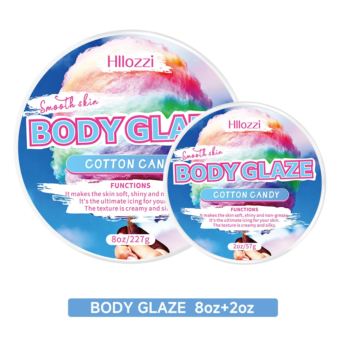 8oz 2oz body glaze marshmallow Moisturizes, protects, and repairs the skin make the skin appear lighter, brighter Oasis Select 8oz body glaze