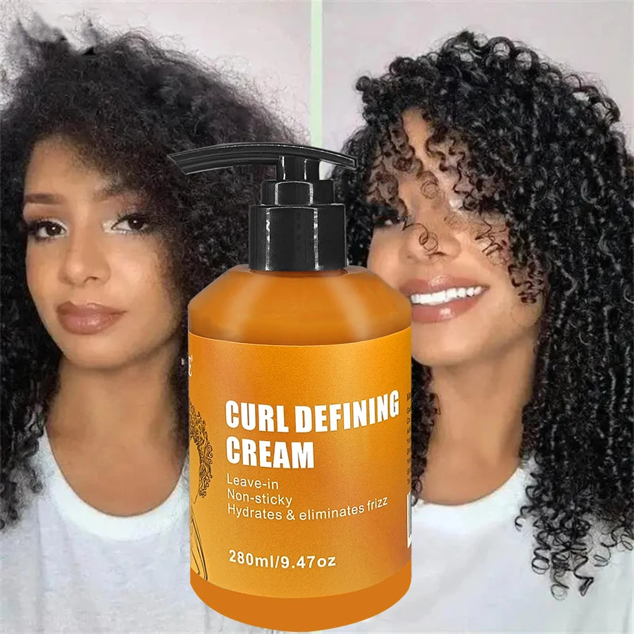 Curl Defining Cream with Argan Oil for Wavy & Curly Hair 280ml