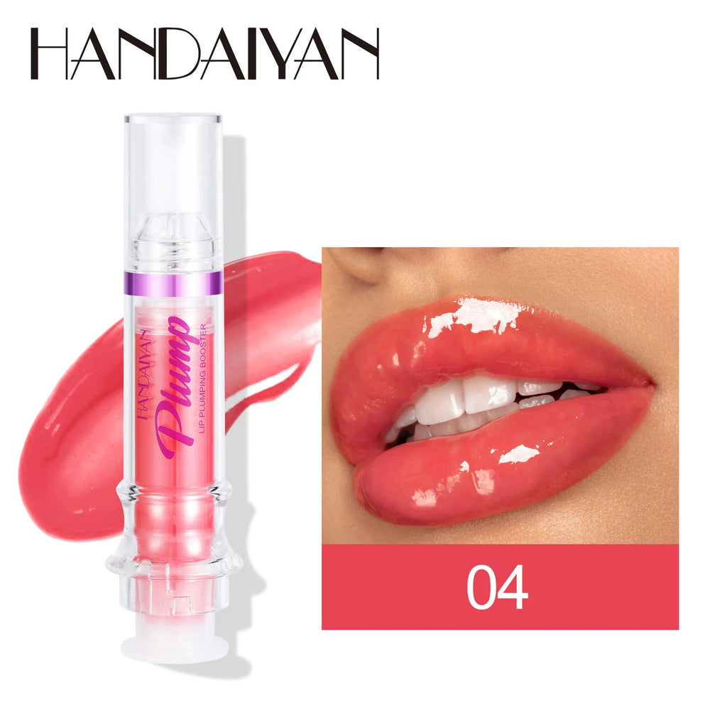 HANDAYAN 6-Color Lip Plumping Gloss – Honey Oil & Vitamin E Set