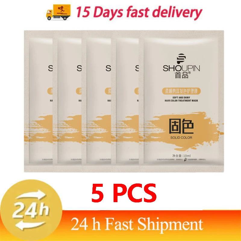 Magic Lock Anti-Brass Toning Hair Mask for Blonde & Silver Hair Toning Hair Mask Oasis Select 5pcs