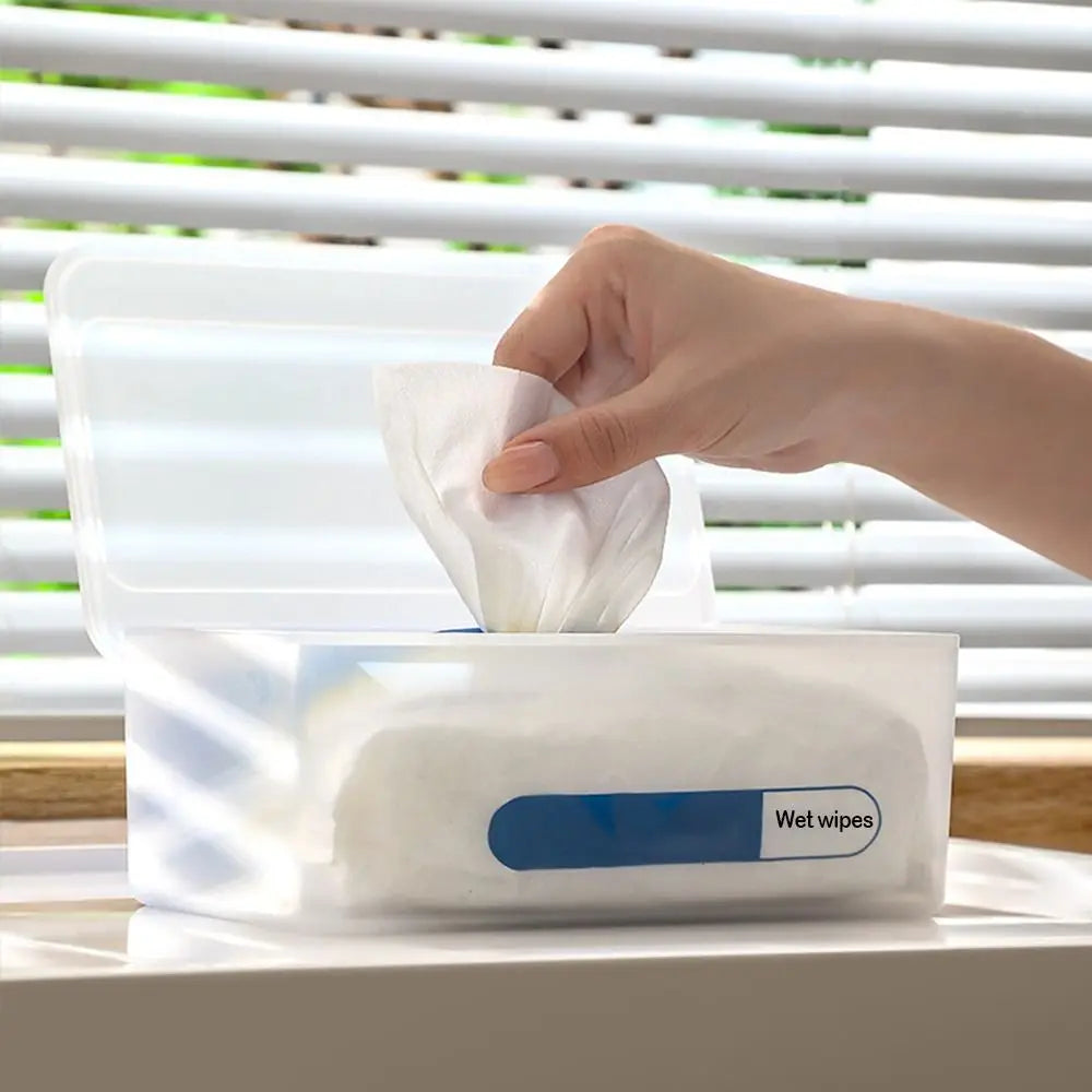 Simple Style Wet Wipes Box New Hollow Out Paper Towel Box Universal Napkin Storage Boxes Kitchen Tissue Box Home Decoration Oasis Select