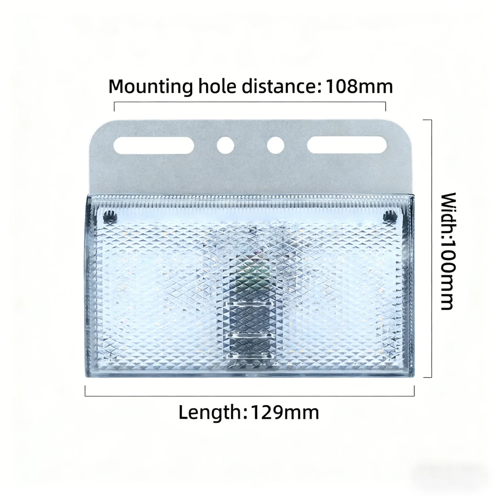 12V-24V 31-LED Side Marker Light | Truck Trailer Turn Signal