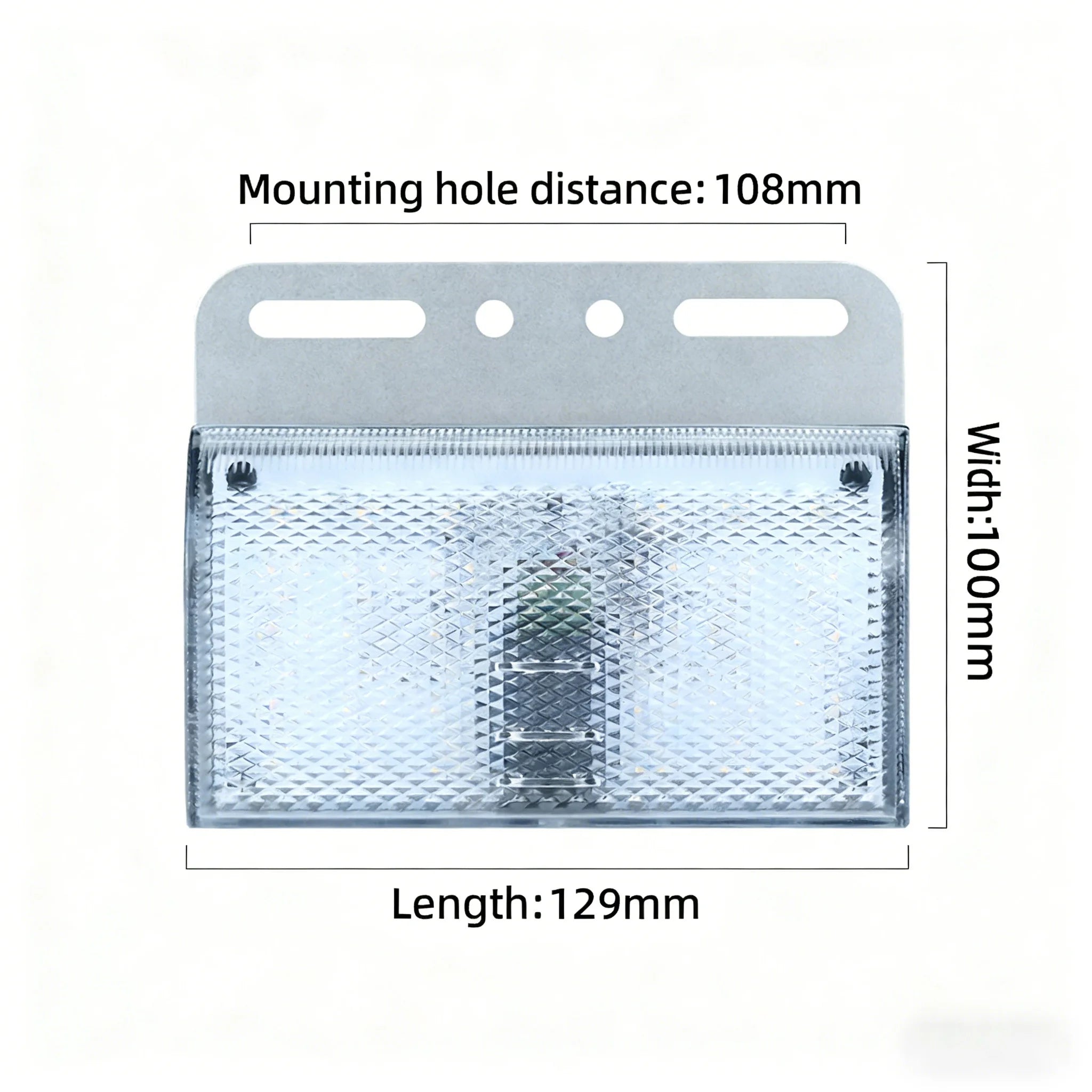 12V-24V 31-LED Side Marker Light | Truck Trailer Turn Signal