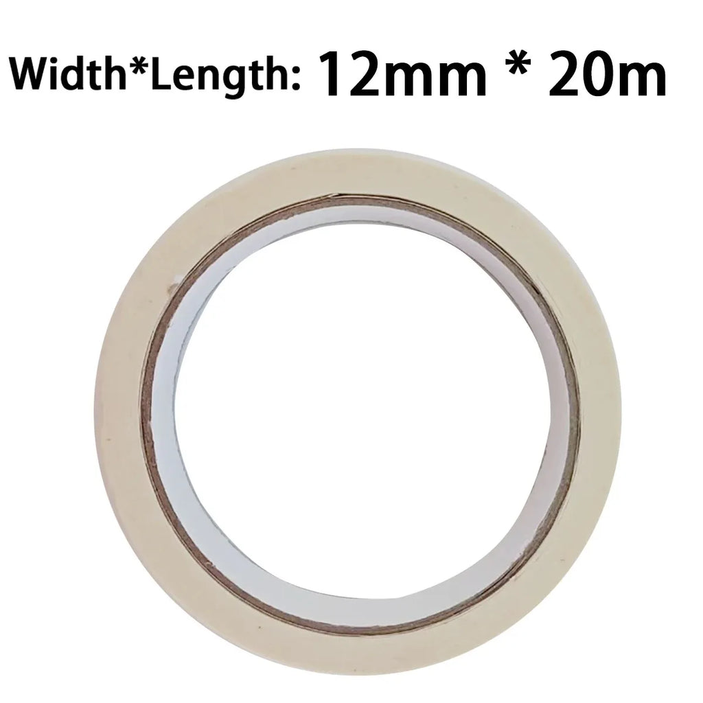 20m High-Temp Masking Tape – Writable, Tearable & Strong Hold