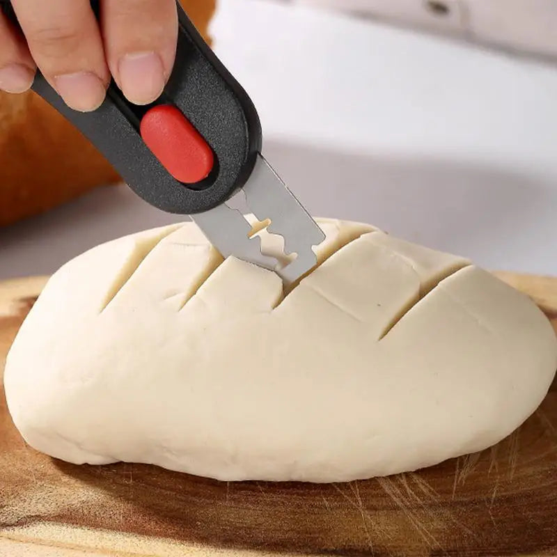 Bread Scoring Blade Set Homemade Sourdough Dough Scribing Tool With 5 Replacement Blades Bread Scoring Knife Razors Cutter Oasis Select
