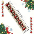 1pc Festive Christmas Table Runner - Polyester, Rectangular Holiday Table Decor for Home and Gift Giving, Christmas Decorations Oasis Select 1pc