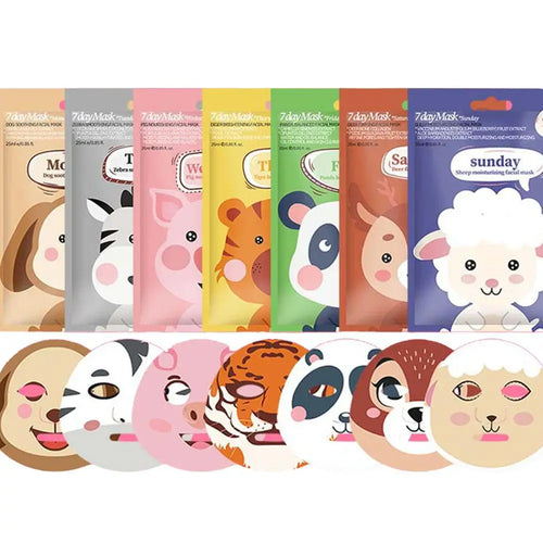 Animal Print Sheet Mask – Collagen & Hyaluronic Acid Hydration Hydrating Sheet Mask Oasis Select