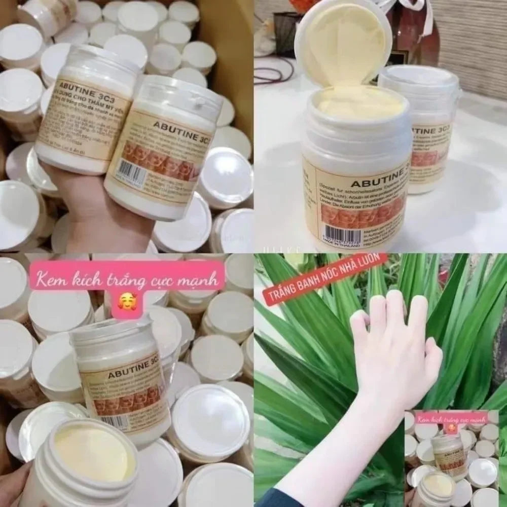 Kem Body Kích Trắng Arbutin 3C3 Hủ 250g Hàng Thái, Dòng Kem Dưỡng Trắng Nhanh Chuyên Sâu Cho Bạn Làn Da Trắng Sáng Hơn Oasis Select