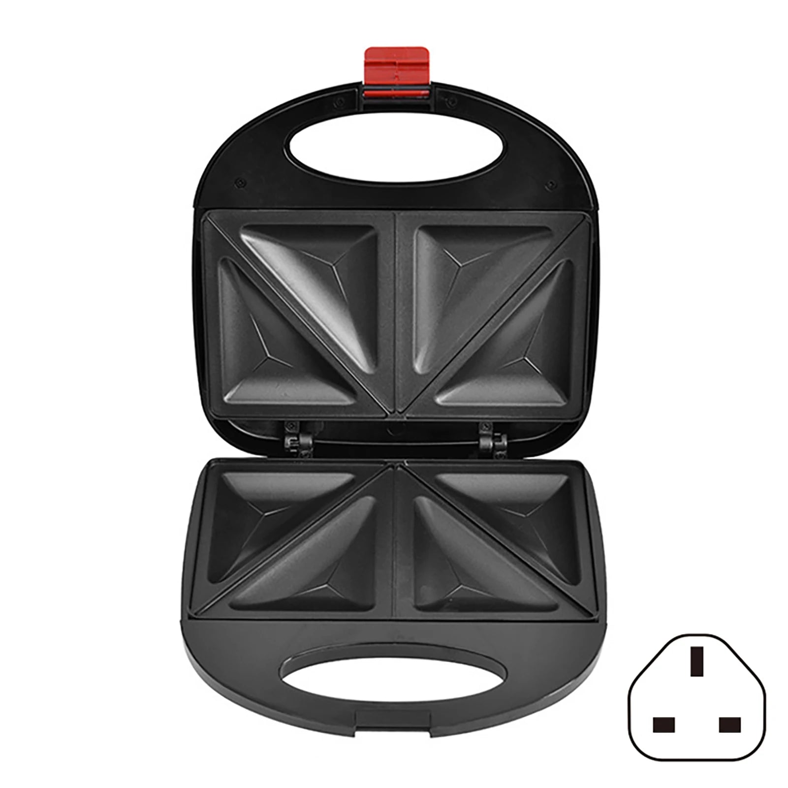 750W Non-Stick Sandwich Press & Waffle Maker | Countertop
