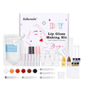 New Lip Gloss Making Kit Moisturizing Lip Gloss Base Diy Raw Material Tool Kit Shiny Glitter Lip Tints Glaze Handmade Cosmetic Oasis Select new box