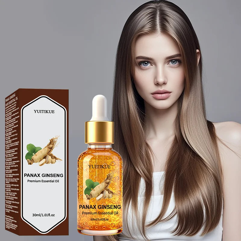 YUITIKUE Ginseng Hair Oil – Biotin, Rosemary & Batana Oil 30ml