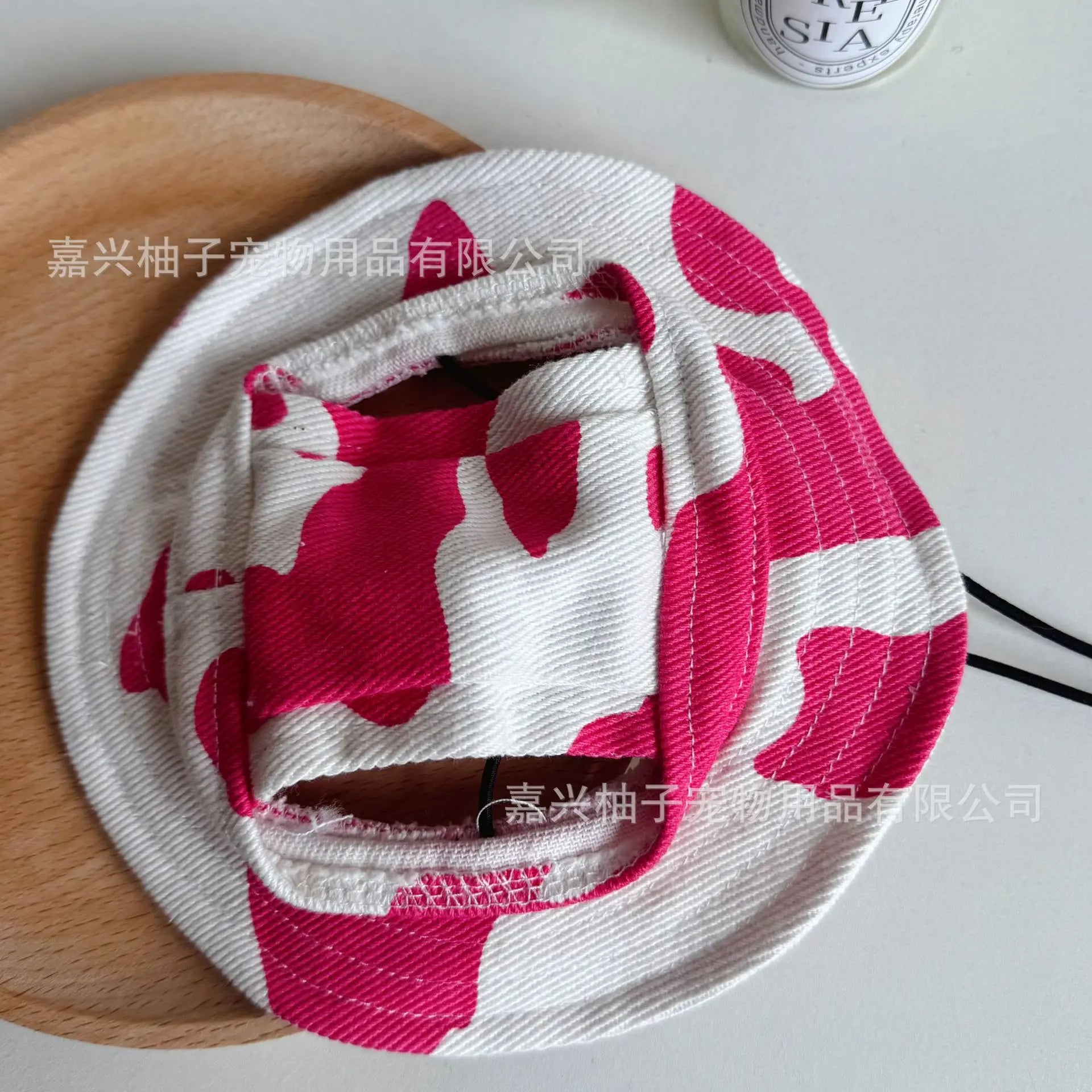 Cat Pet Hats, Sun Hats, Sun Protection Camping Dog Hats, Denim Cotton Fisherman Hats cat hat dog birthday Oasis Select Rose red cow L