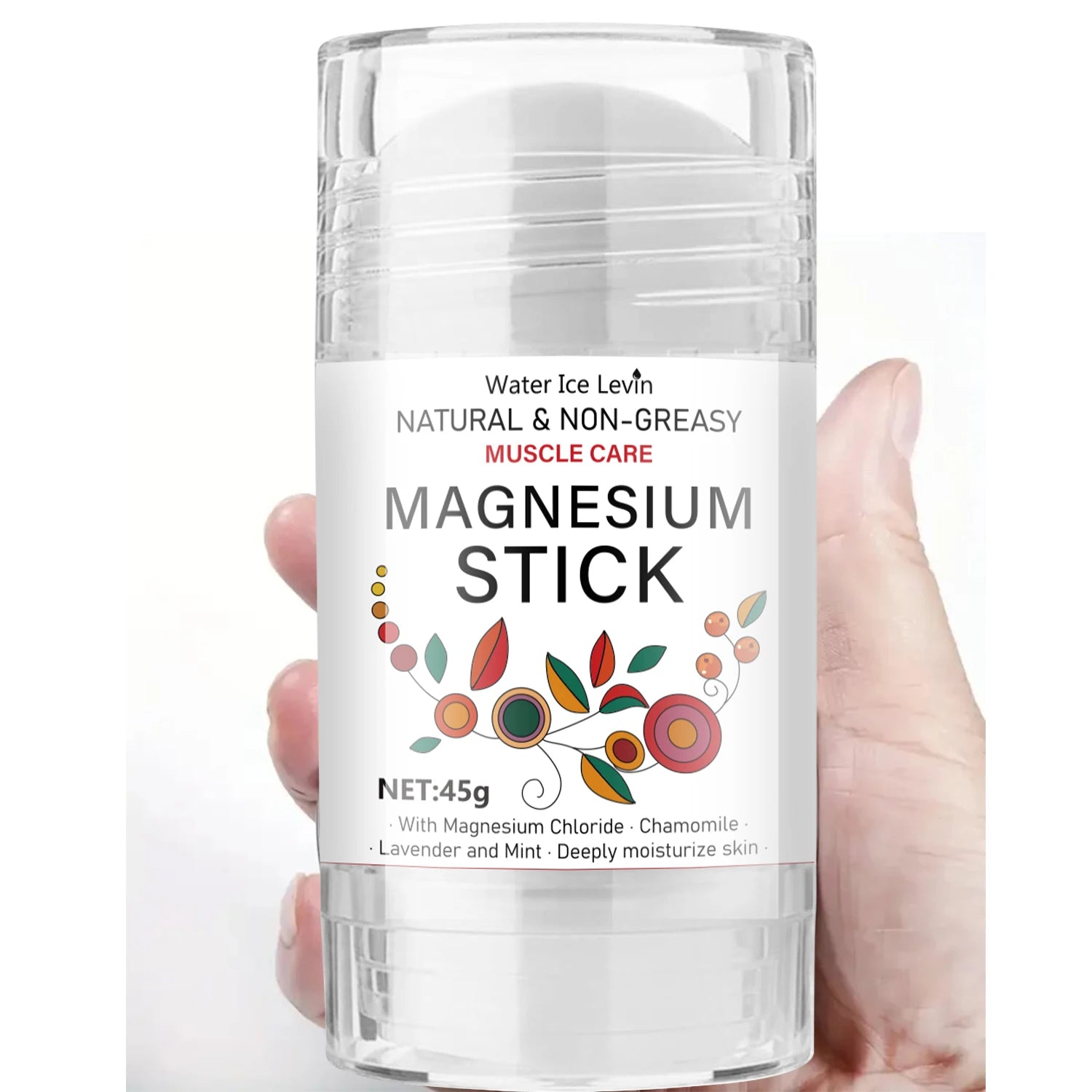 Natural & Non-Greasy Magnesium Stick for Muscle Care - Nourishing, Moisturizing & Protective Mineral Formula. Oasis Select