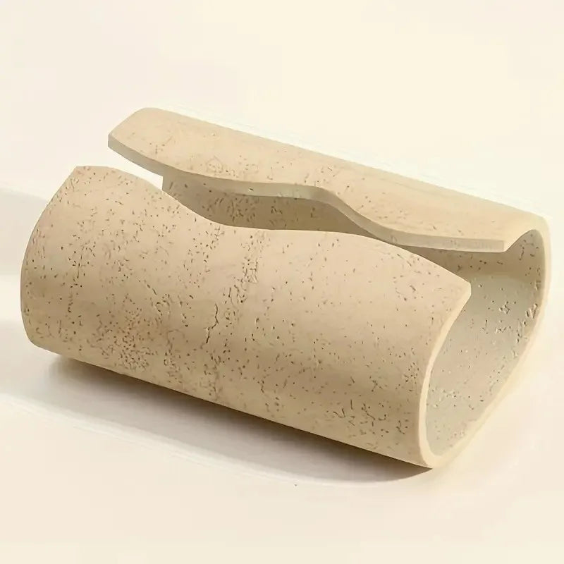 Resin Stone Pattern Tissue Box – Decorative Home & Bathroom