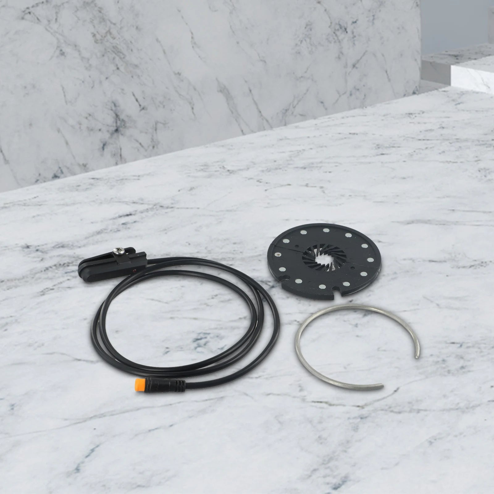Kit Replacement Magnet Split Disk PAS Sensor 12 Magnet Split Disk KT-D12L Pedal Sensor PAS Cable Repalcement Parts Oasis Select