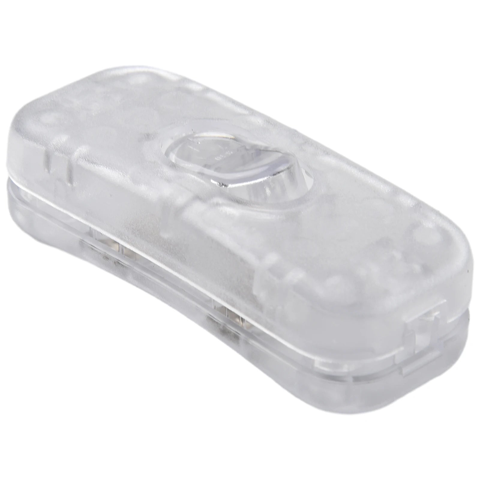 In Line Cord Switch Rocker Switch On/Off Lamp Control 303 Push Button Switch For Desk Lamp Floor Lamp Oasis Select transparent
