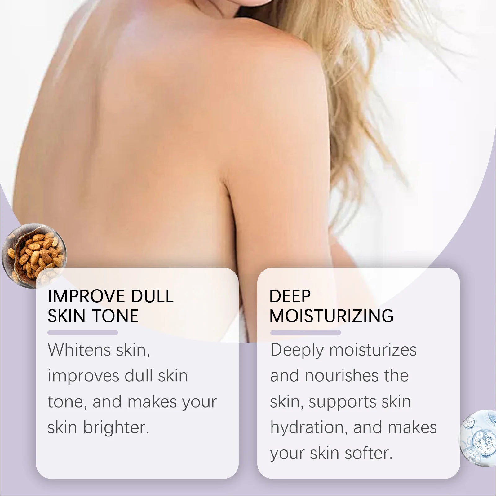 OCEAURA Whitening Moisturizing Chicken Skin Body Lotion Niacinamide Whitening Moisturizing Brightening Skin Lotion Oasis Select