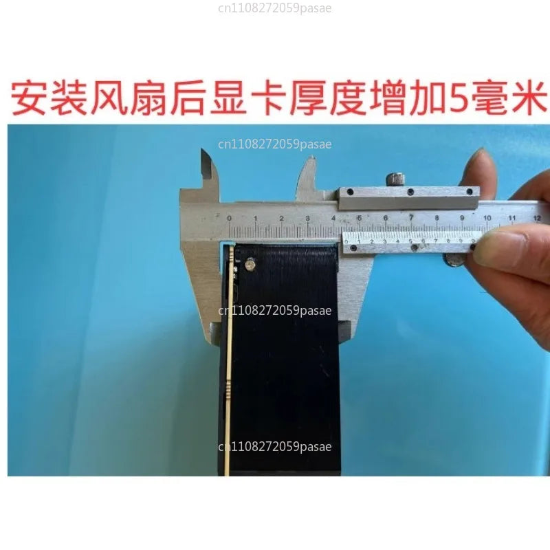 AMD MI50 GPU Turbo Cooling Fan Modification Kit | Blower Fan