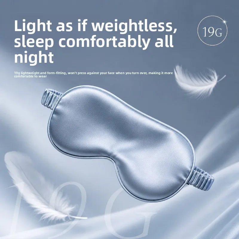 Light Blocking Sleep Eye Cover 1pcs Imitated Silk Comfortable Soft Breathable Night Sleeping Eye Shield Eye Care Sleep Use Tools Oasis Select