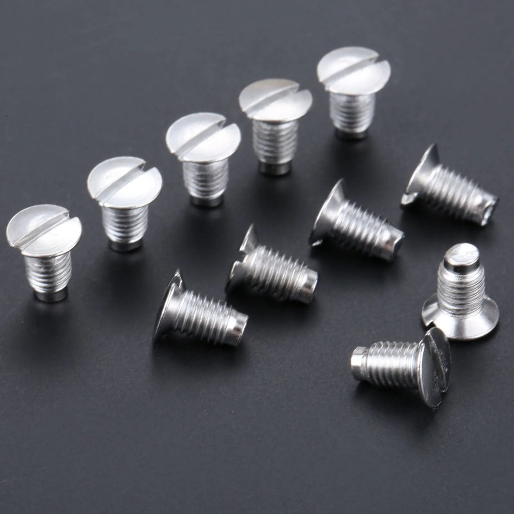 50Pcs Stainless Steel Sewing Machine Needle Plate Screws Fits Industrial Sewing Machine Durable Sewing Machine Replacement Parts Oasis Select