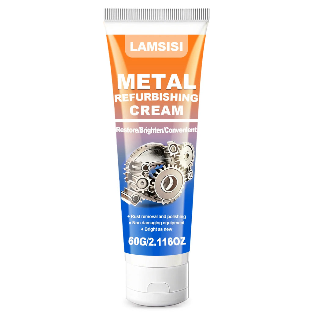 Metal Refurbishing Cream 60g – Polish, Restore & Protect Metals