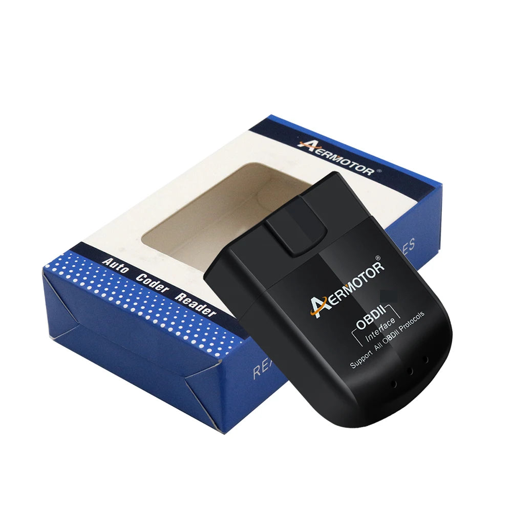 Aermotor ELM327 V1.5 OBD2 Scanner Bluetooth 4.0 WiFi iOS Android OBD2 Diagnostic Scanner Oasis Select