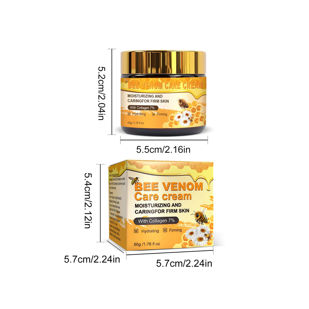 YURHERSU Bee Venom Facial Cream – Lifting & Firming 50g Facial Moisturizer Cream Oasis Select