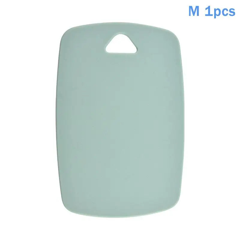1/3Pcs Plastic Cutting Board Multifunctional Cutting Board For Vegetables Fruits Baby Food Household Non-Slip Cutting Board Oasis Select Light green M 1pcs
