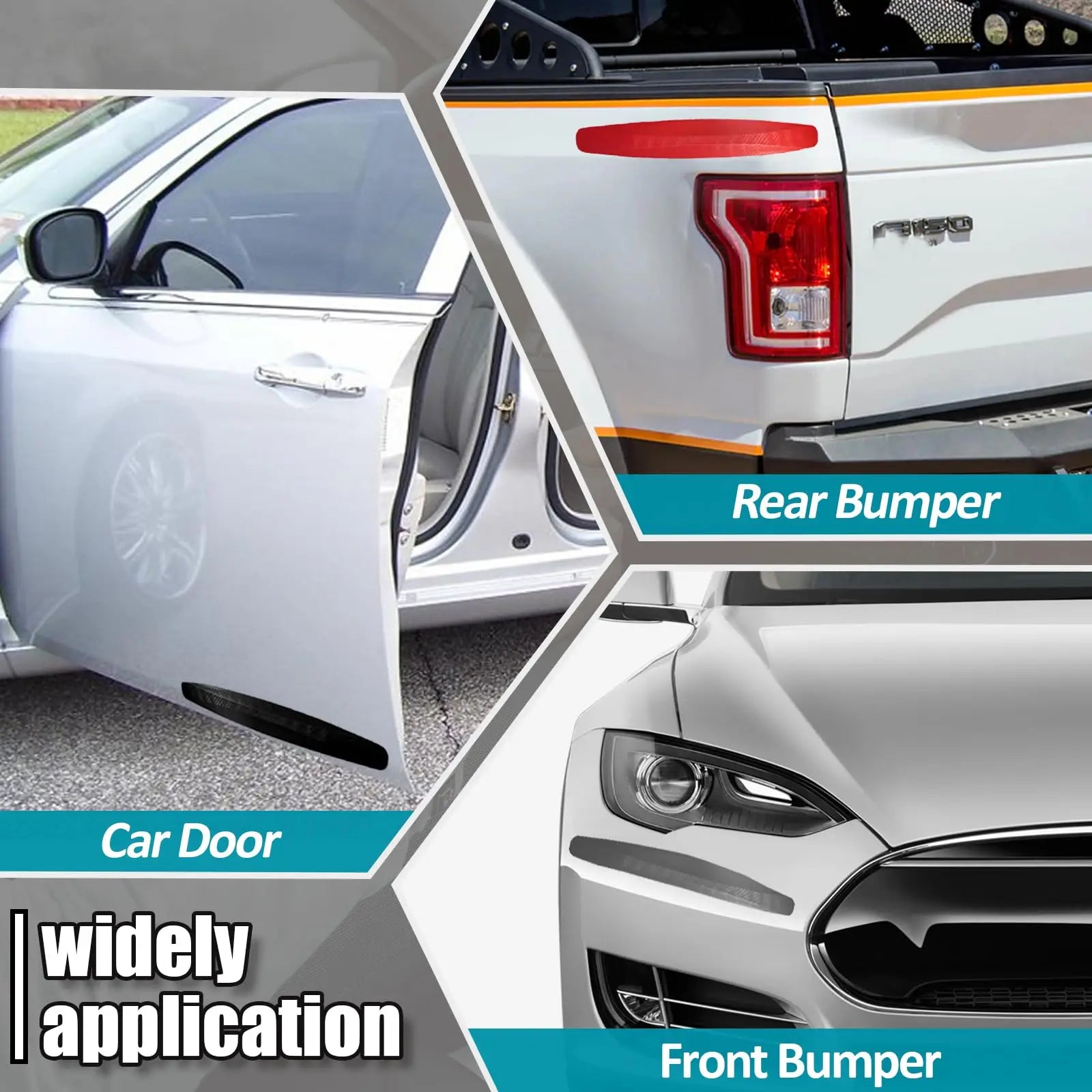 Rubber Bumper Guard Strip – Anti-Scratch Protector for Cars & SUVs