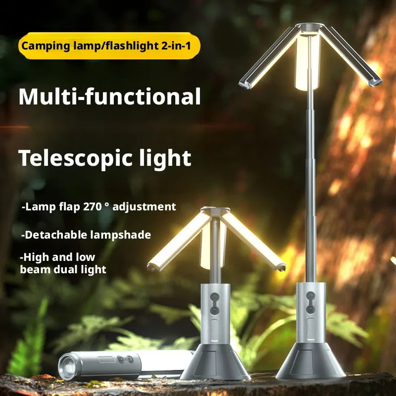 SHINEKNOT Telescopic Camping Lantern – 1000LM LED Light