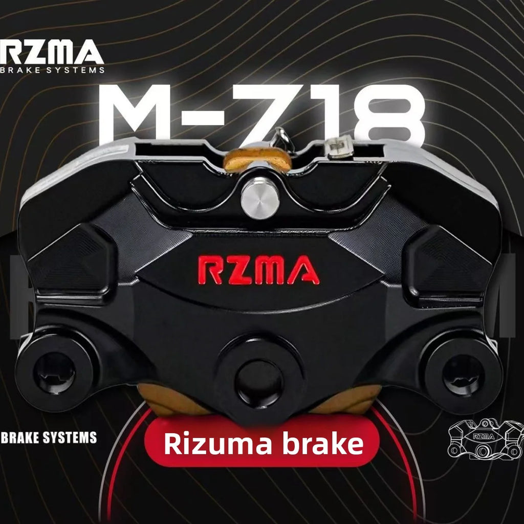 Authentic RZMA Ruizuma M680 Upgraded Small Crab M718 Caliper Brake Pump Electric Motorcycle Upgraded Disc Brake Oasis Select black