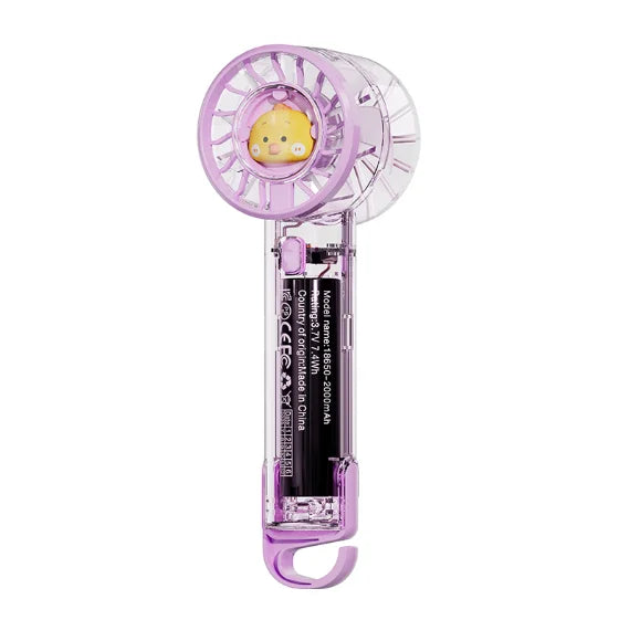 2026 New Ice Cooling Handheld Fan 18°C Instant Cold Gust 2000mAh Portable Mini Fan Summer Gift For Men Women Kids Outdoor Travel Oasis Select E no Cooling