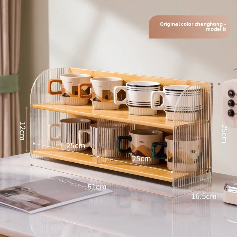 Light luxury cup holder, dining table, water cup rack, coffee cup storage, water bar, desktop mug, tea cup rack. Oasis Select Primary Changhong B