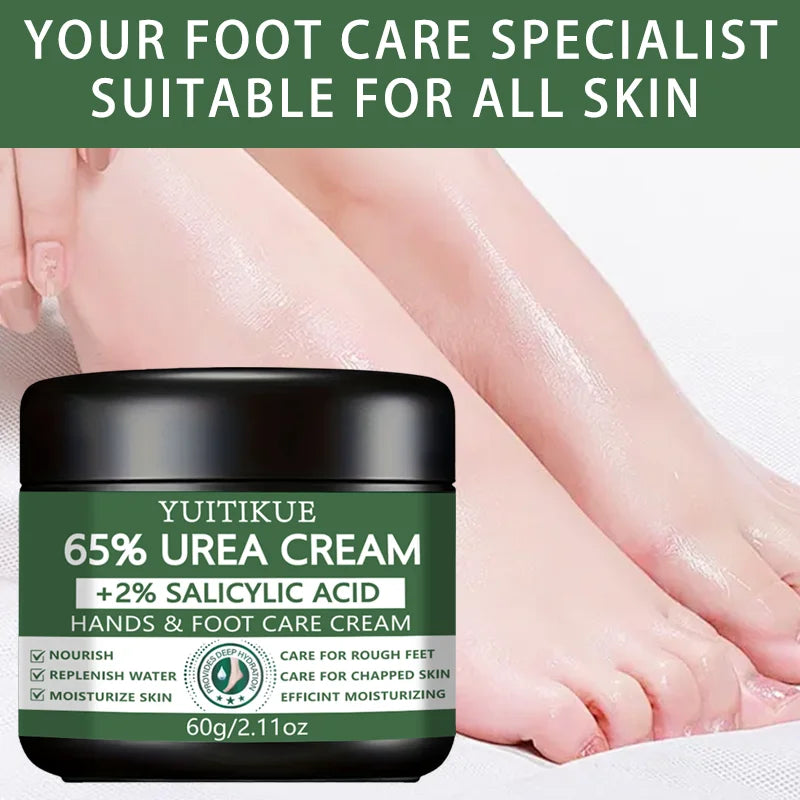 65% Urea Foot & Hand Cream – Cracked Heel Repair 60g